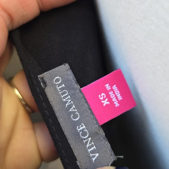 Vince Camuto Black Ruffle Sleeve Maxi Dress - Picture 9 of 10